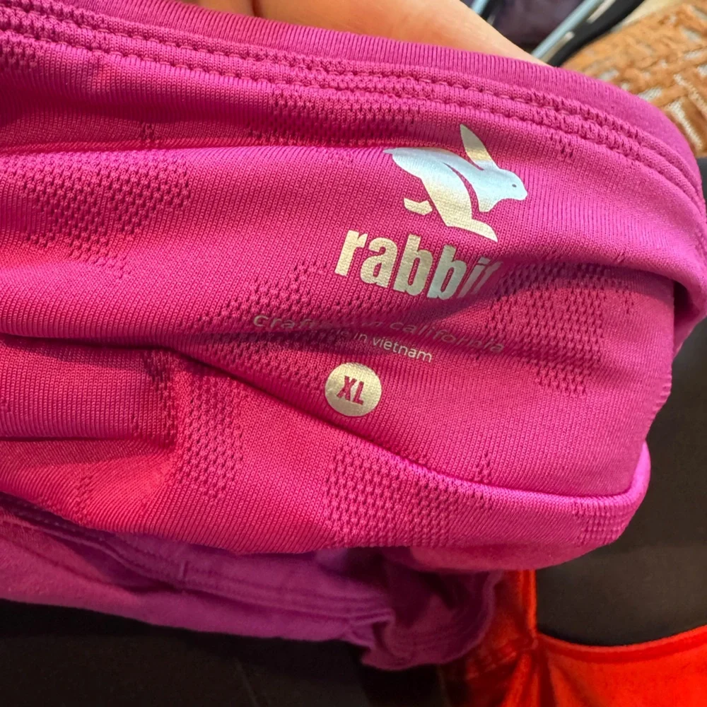 Rabbit Womens Hopper Relax Mid-Rise Running Short Size XL